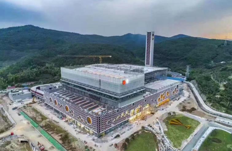 康恒環境寧波鄞州生活垃圾焚燒發電廠